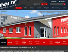 Tablet Screenshot of dalix.cz